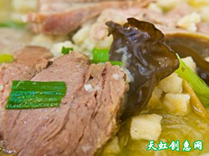 运城闻喜樊村镇饭店二狗羊肉泡馍