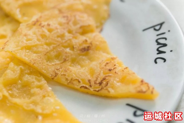 担仔面面馆里的麦煎饼