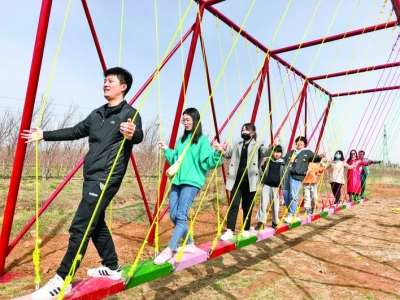 平陆风口桃花源主题公园盛装开园