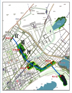 运城市官道河生态修复与整治工程拉开序幕