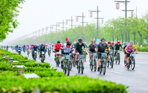 运城市第六届环盐湖自行车比赛成功举办