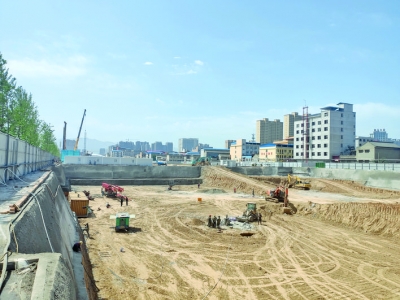 运城市区中银北路原王庄回迁小区项目全面开工建设