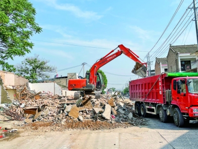 盐湖区上郭村南北大街这条“瓶颈路”即将打通