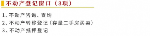 不动产窗口周六、日办事清单｜我为群众办实事