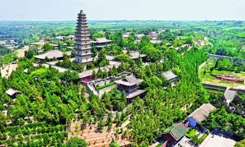 普救蟾声（永济市普救寺）_河东八景（十）