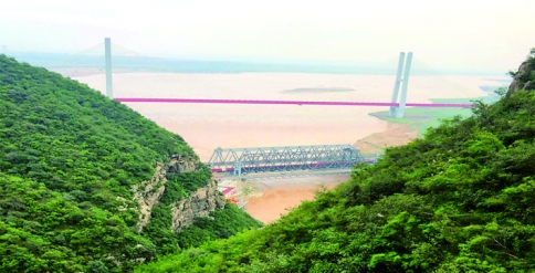 荣光幂河（万荣汾河入黄处后土祠）_河东八景（十五）