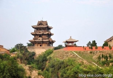 峨嵋岭，如同运城的脊梁