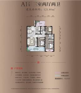 博府户型图，周家坡城中村项目，121平、137平、140平、168平经典户型