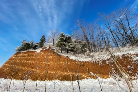 中条山小雪初霁